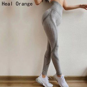 SPORT FITNESS YOGA PANTS SCRUNCH BUTT LEGGINGS RUNNING TIGHTS WORKOUT LEGGINGS